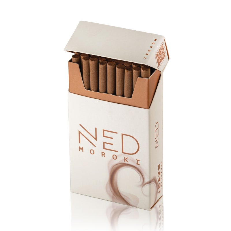 Ned Premium Natural Indonesian Marouki Oud Bakhoor Incense Sticks – Deep Dense Smoky Agarwood – 25 Thick Long-Lasting Sticks – 45+ Min Agarwood for Home, Office & Car – Incense Holder Not Included - Image 1